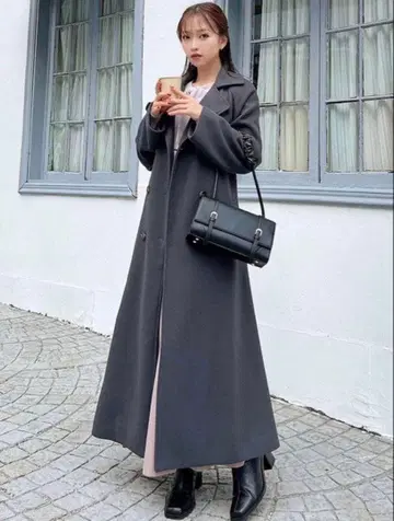 RESEXXY 울 라이크 디자인 코트