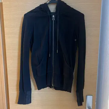 goa 풀 집업 블랙 후드티