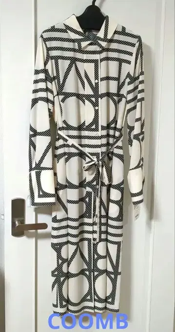 COOMB 쿠움 빅 로고 셔츠 원피스 미사용