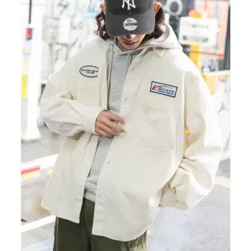 코듀로이 스트라이프 셔츠