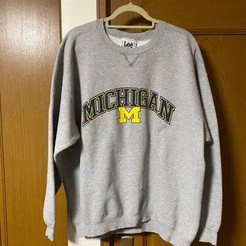 90s USA제 Lee SPORT MICHIGAN 맨투맨 그레이 XL