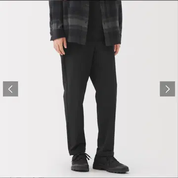 최종 가격 인하 2025 무인양품 방풍 속기모 스트레치 테이퍼드