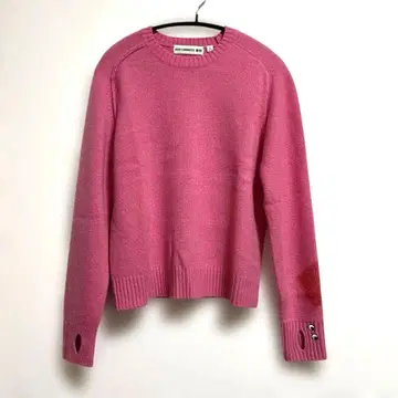 유니클로 ANYA HINDMARCH 캐시미어 크루넥 스웨터 M