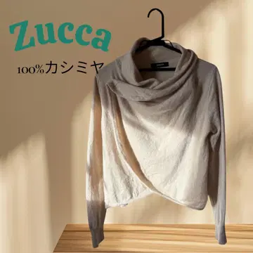 Zucca 100% 캐시미어 베이지 가디건
