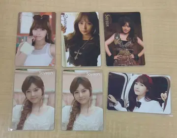 T-ARA 소연 트레이딩 카드 6장 묶음 판매