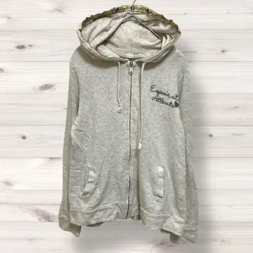 올리브 데 올리브 후드티 후디 자수 내추럴 1039D