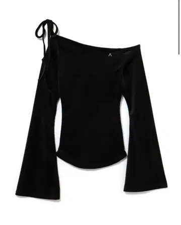 andmary Ruth velour tops black