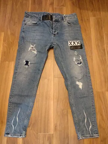 DENIM HOUSE 스키니 데님 W34 L32