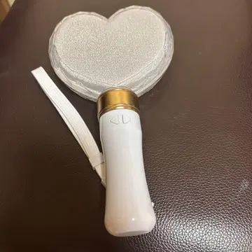 하트형 응원봉 화이트