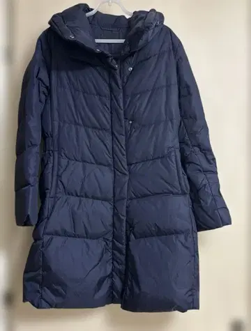 유니클로 롱 다운 코트