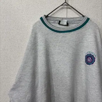 미국 빈티지 의류 맨투맨 자수 원 포인트 XL 2989