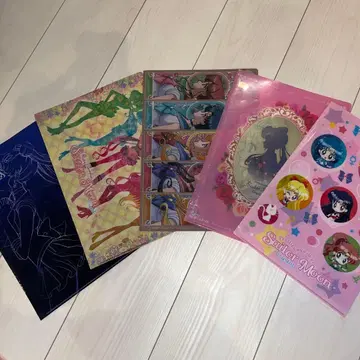 세일러문 클리어 파일 5장 세트