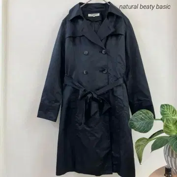 트렌치코트 스프링 코트 블랙 내추럴 뷰티 베이직 수트