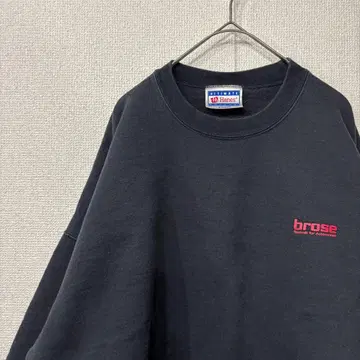 헤인즈 맨투맨 두꺼운 프린트 미국 빈티지 의류 XL 2987