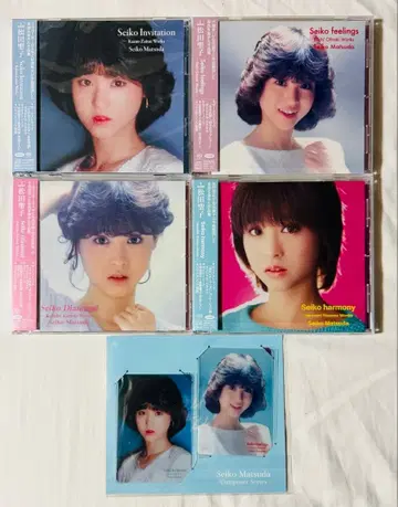 마츠다 세이코 Composer Series 4장&클리어 카드 세트