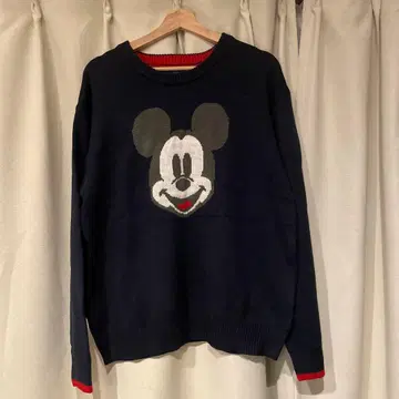 도쿄 디즈니 리조트 미키마우스 니트 L