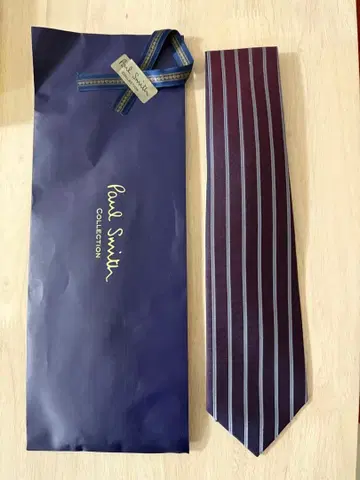 새상품, 미사용! 폴스미스 Paul Smith 스트라이프 넥타이