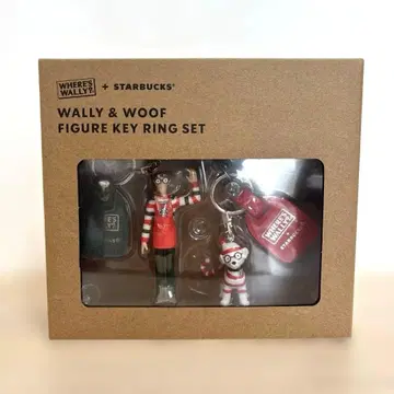 [박스 포함] 2025 홀리데이 스타벅스 x 월리 콜라보 키링 세트