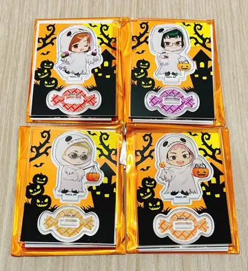 주술회전 말큐브 트레이딩 아크릴 스탠드 4개 세트