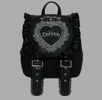 정품 DimMoire HeartCore 프릴 미니 백팩