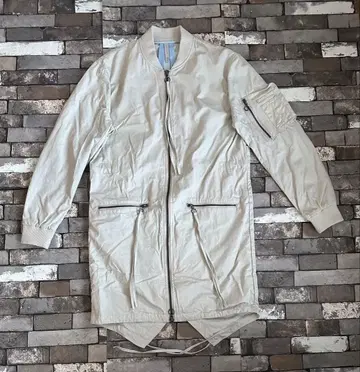 ZARA 자라 라이트 그레이 모즈 코트 집업