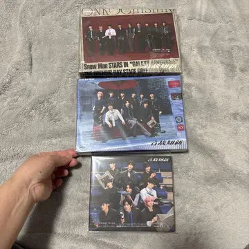 미개봉품 Snow Man 음고지신 최초 한정판 3형태 세트