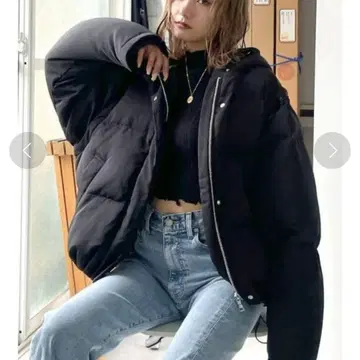 에모다 2WAY 다운 코트