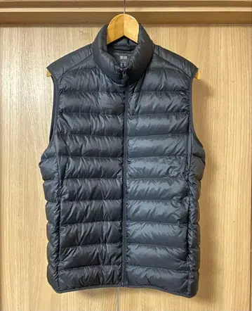 UNIQLO 울트라 라이트 다운 베스트 L 블랙