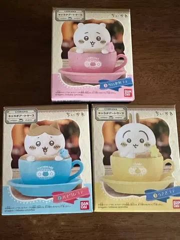 치이카와 캐릭터 아트 치이카와 하치와레 토끼 3종