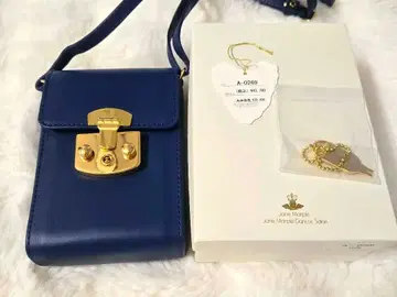 Jane Marple 네이비 숄더백