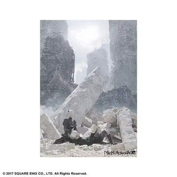 NieR:Automata 5th Anniversary 클리어 포스터