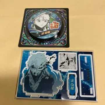 카구라바치 생일 캔뱃지 명장면 디오라마 사치 렌 하쿠리 세트