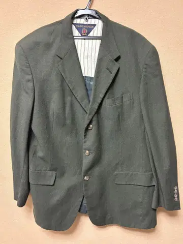 TOMMY HILFIGER 그린 자켓