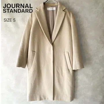 [ 새상품급 ] 저널 스탠다드 체스터 코트 S 사이즈 베이지 울 혼방