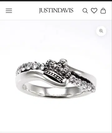 저스틴 데이비스 CIRCULAR CROWN 반지 15호