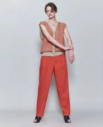 6 ROKU 옥스퍼드 태그 팬츠 34 사이즈