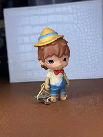 Popmart Hirono 피노키오 피규어 모자 포함