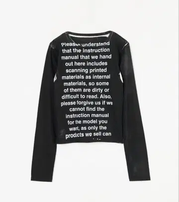 BEEDEN OVERALL PRINT LONG SLEEVE TEE