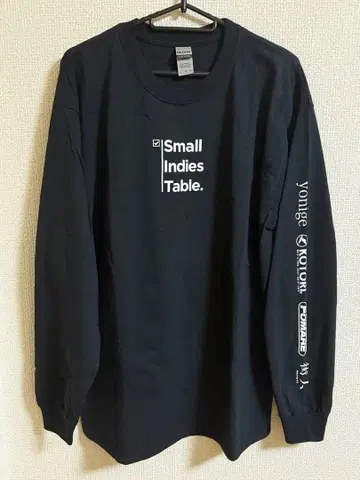 스몰 인디스 테이블 론T L 사이즈