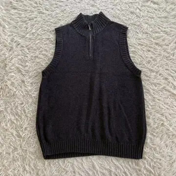 Eddie Baue (에디 바우어) 하이넥 니트 베스트 L 사이즈