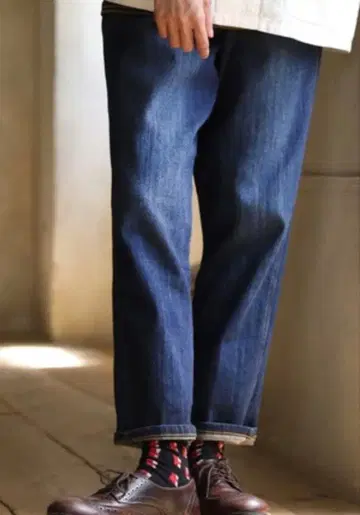 soulberry 가공 데님 팬츠