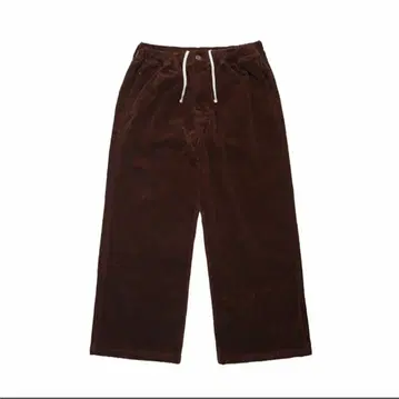 다크 브라운 코듀로이 와이드 팬츠 cheers