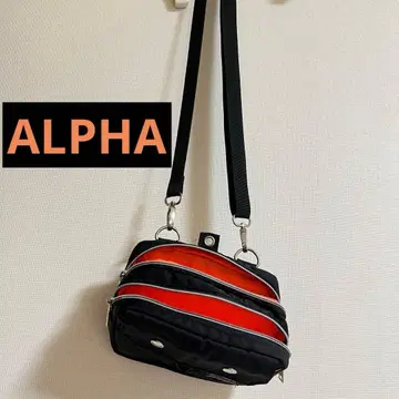 ALPHA INDUSTRIES 가젯백 숄더백 나일론