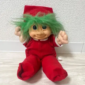 빈티지 RUSS 크리스마스 트롤 인형 큰 사이즈