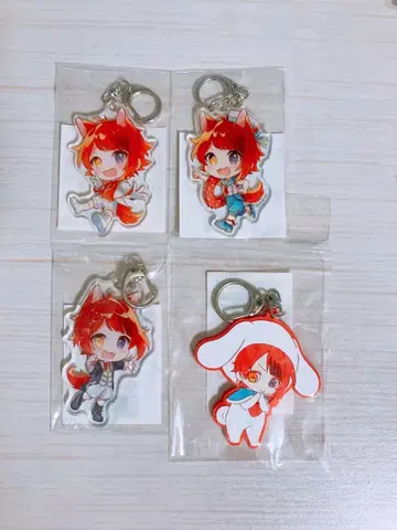 스토푸리 리이누 아크릴 키링 러버 키링