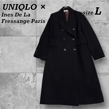 [ 시착만 한 상품 ] 유니클로 x 이네스 콜라보 울 블렌드 코트 L