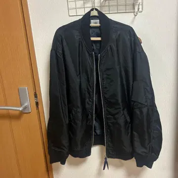 BROWNY STANDARD 블랙 MA-1 자켓