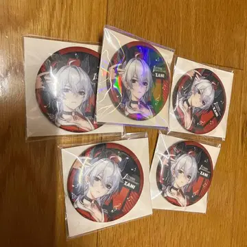 명조 1주년 잔니 캔뱃지 5개 세트 2