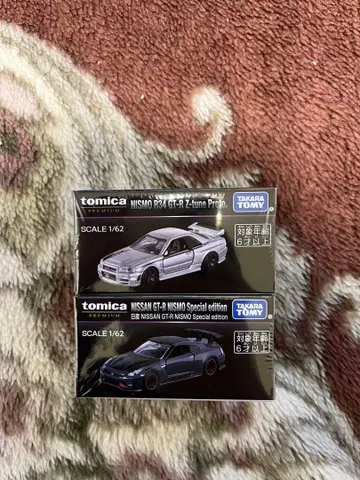 재팬 모빌리티 쇼 토미카 프리미엄 닛산 GT-R 2대 세트