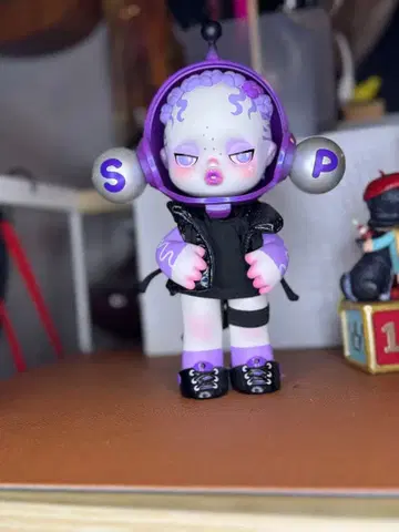 Skullpanda Popmart 스트릿 패션 퍼플 피규어